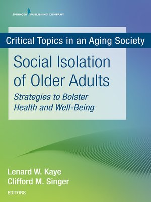 cover image of Social Isolation of Older Adults